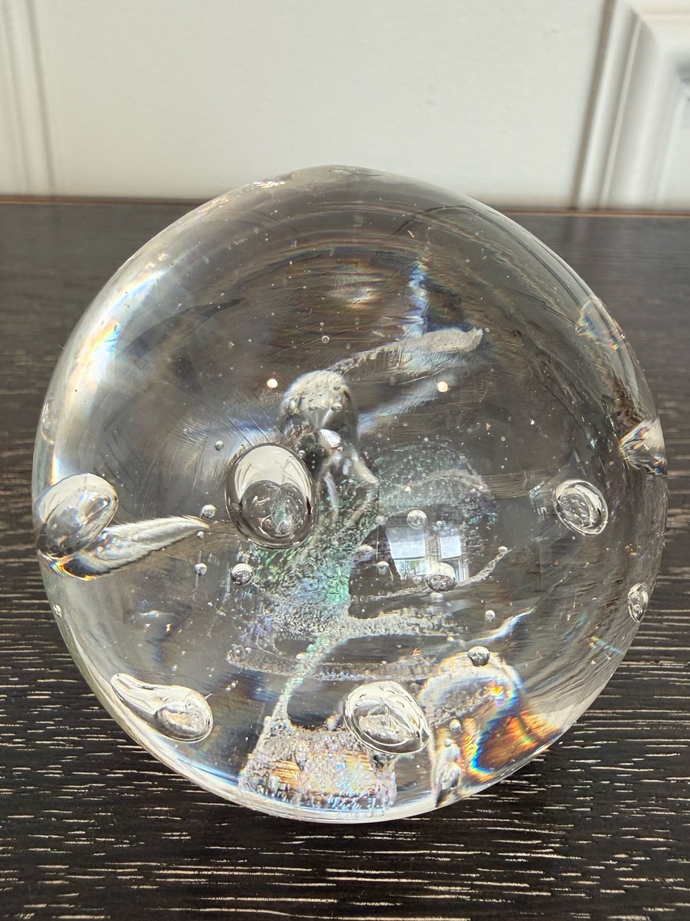 Handblown Studio Art Glass Paperweight